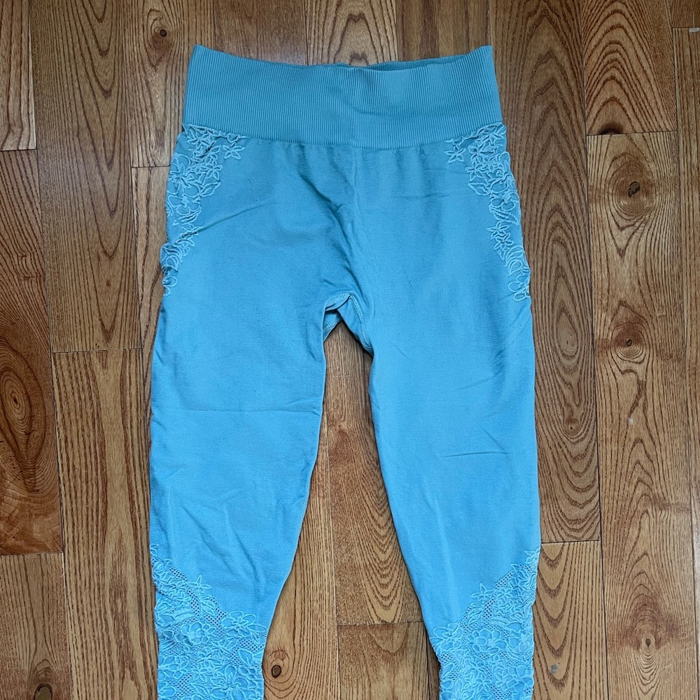 Fabletics Light Blue Leggings